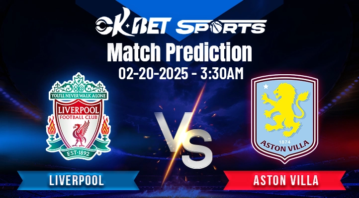 logo of 2 premier league football club liverpool vs aston villa